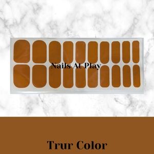 Easy Gellies Nail Wraps - Umber ( Solid Color)